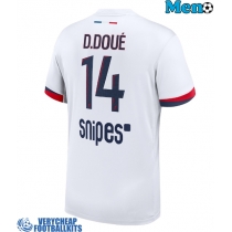 Paris Saint-Germain Desire Doue #14 Replica Away Shirt 2025-26 Short Sleeve